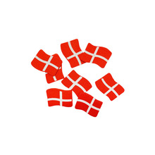 Strøflag 45 stk. i træ